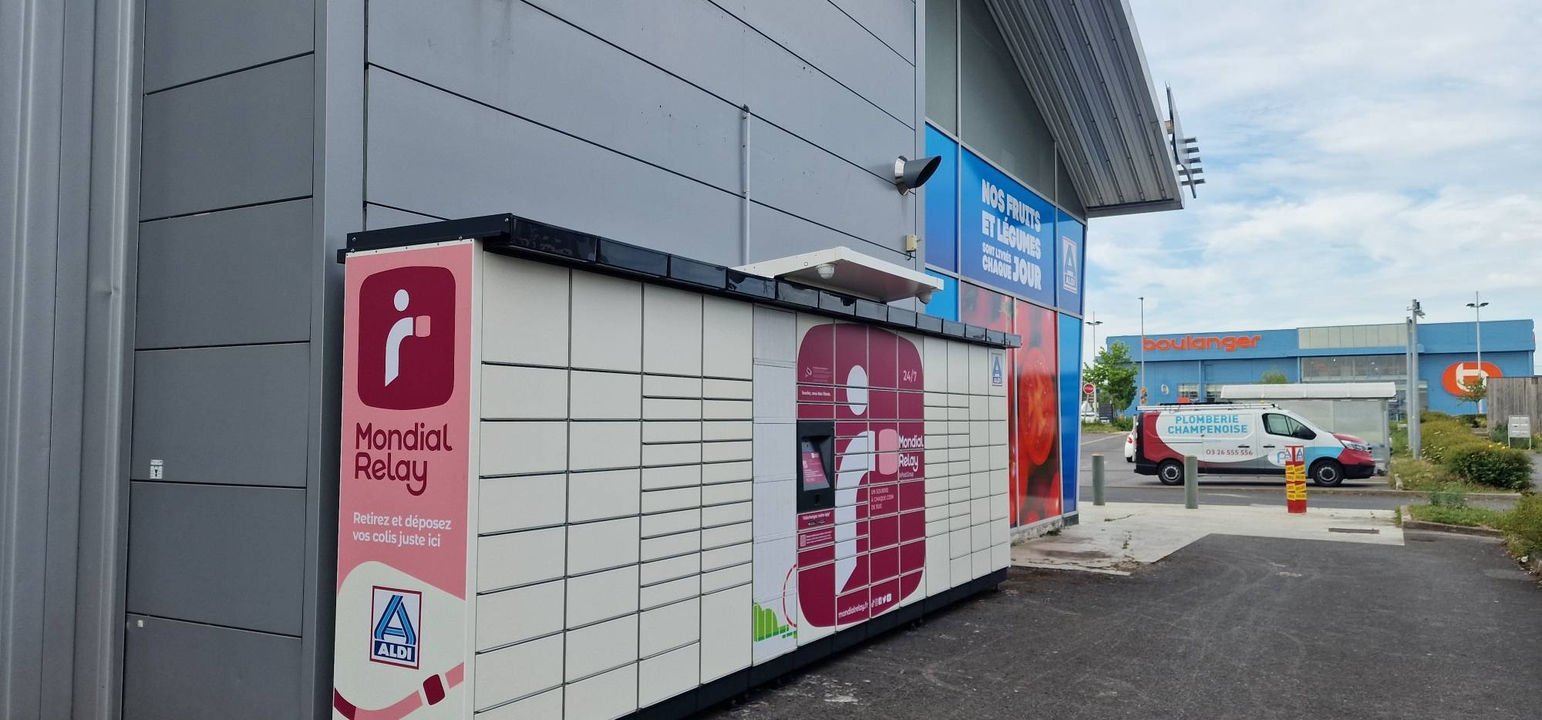 Locker 24/7 Aldi 51350 Cormontreuil, 34 1 Avenue des Goisses, 51350 Cormontreuil