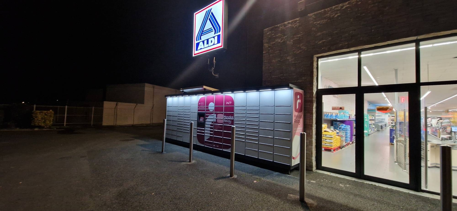 Locker 24/7 Aldi Sainte Eulalie, 57 57 Avenue de l'Aquitaine, 33560 Sainte-Eulalie