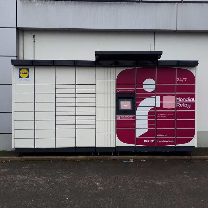 Locker 24/7 Lidl Carhaix, Rue de Callac, 29270 Carhaix-Plouguer