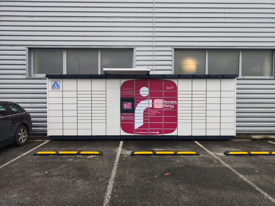 Locker 24/7 Aldi Loches, 43 Route de Vauzelles, 37600 Loches