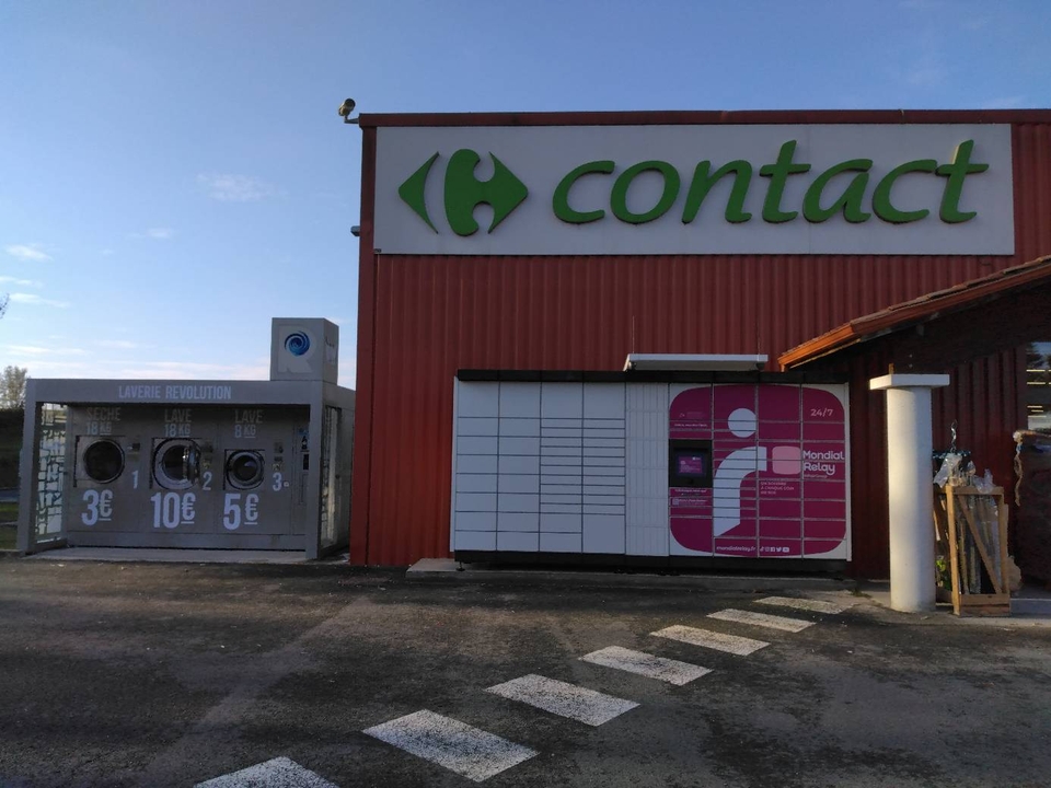 Locker 24/7 Carrefour St Aulay, 229 229 Les Grands Champs, 24410 Saint-Aulaye-Puymangou