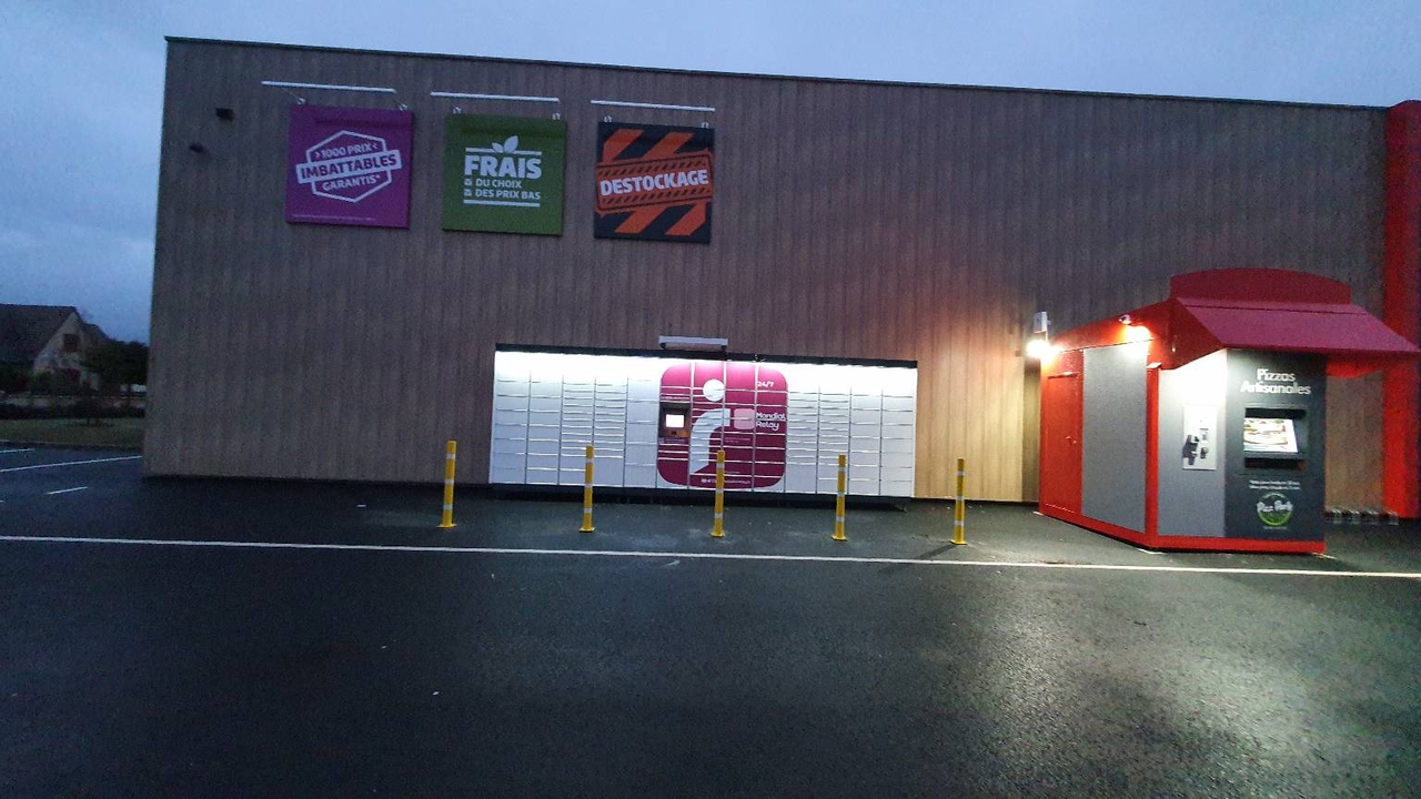 Locker 24/7 Netto la Suze-Sur-, Rue Marie Pape Carpentier, 72210 La Suze-sur-Sarthe