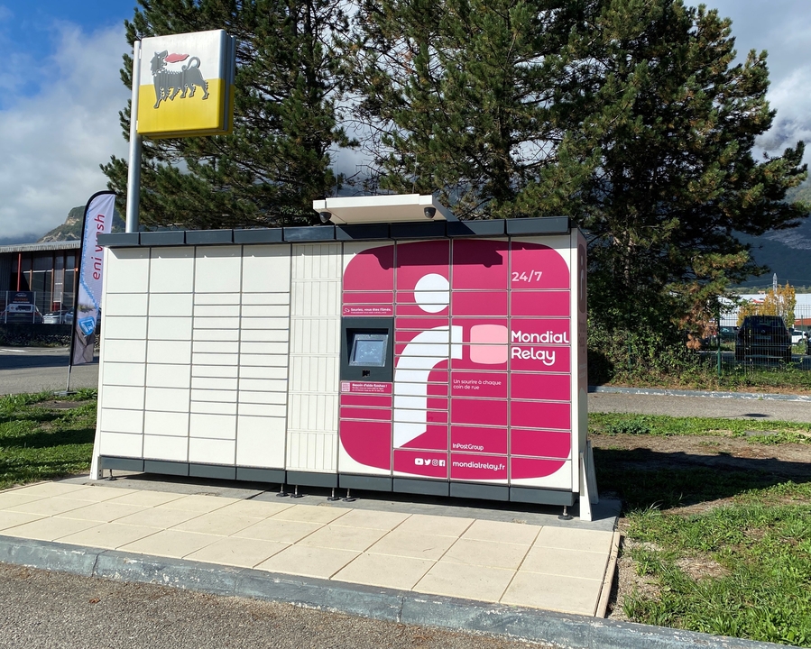 Locker 24/7 Station Eni Varces, 1 Rue de L’Industrie, 38760 Varces-Allières-et-Risset
