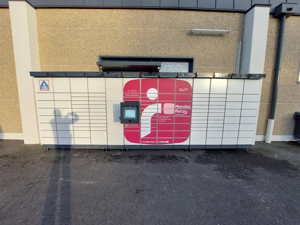 Locker 24/7 Aldi Saint-Hilaire-Du-Harcouet, 6 6 La Richardière, 50600 Saint-Hilaire-du-Harcouët