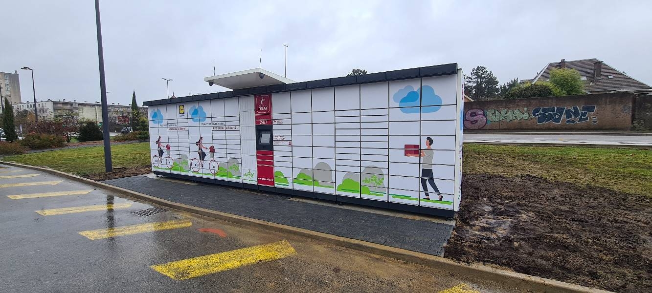 Locker 24/7 Lidl Blum Besancon, 27 Boulevard Léon Blum, 25000 Besancon