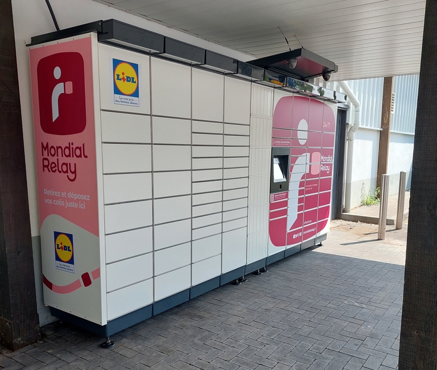 Locker 24/7 Lidl Honfleur, Cours Jean de Vienne, 14600 Honfleur