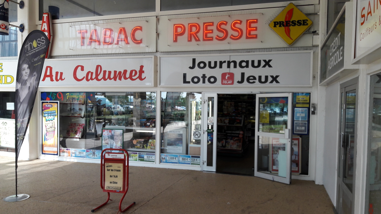 Au Calumet Tabac Presse, Centre Cial Saint Simeon, 89000 Auxerre