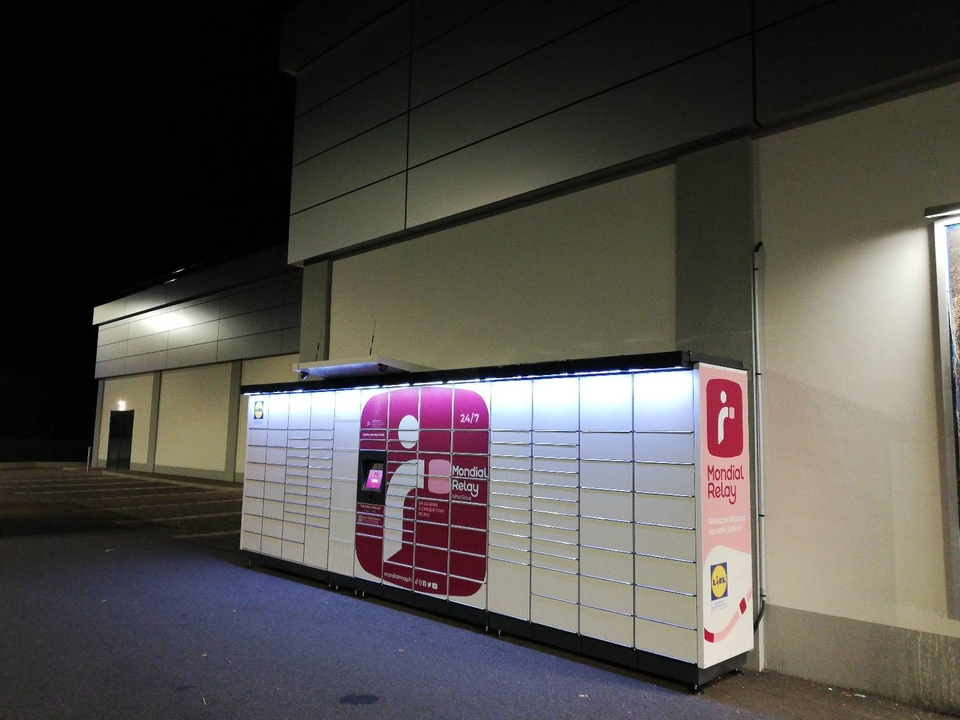 Locker 24/7 Lidl Morestel, 1050 1050 Rue Paul Claudel, 38510 Morestel
