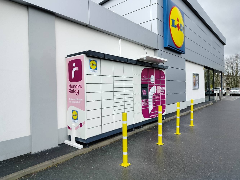 Locker 24/7 Lidl Rue Delacroix ARGENTON SUR CREUSE, Rue Eugène Delacroix, 36200 Argenton-sur-Creuse