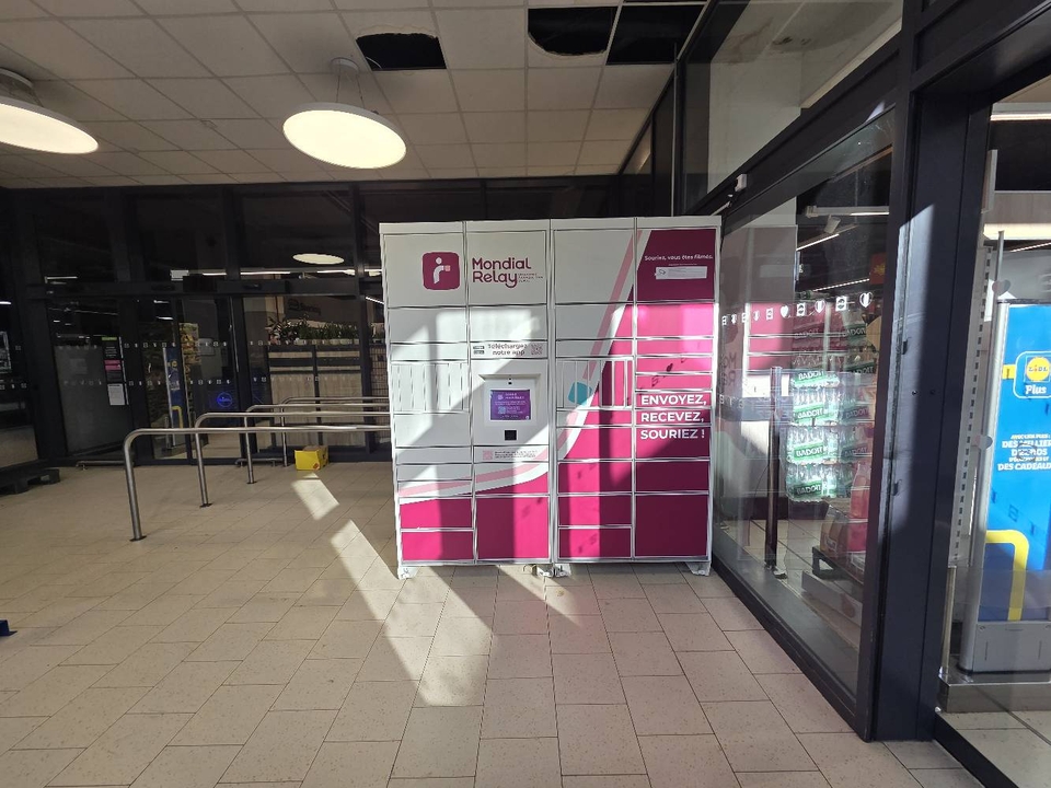 Locker Lidl les Bas Longchamps, 6 6 Place des Bas Longchamps, 92220 Bagneux