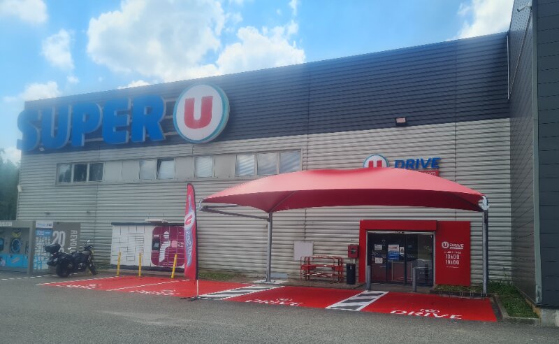 Locker 24/7 Super U Hauts du V, Rue du Château, 80420 Flixecourt
