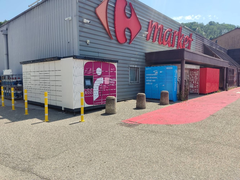 Locker 24/7 Carrefour Market Vienne, 19 19 Avenue Marcellin Berthelot, 38200 Vienne