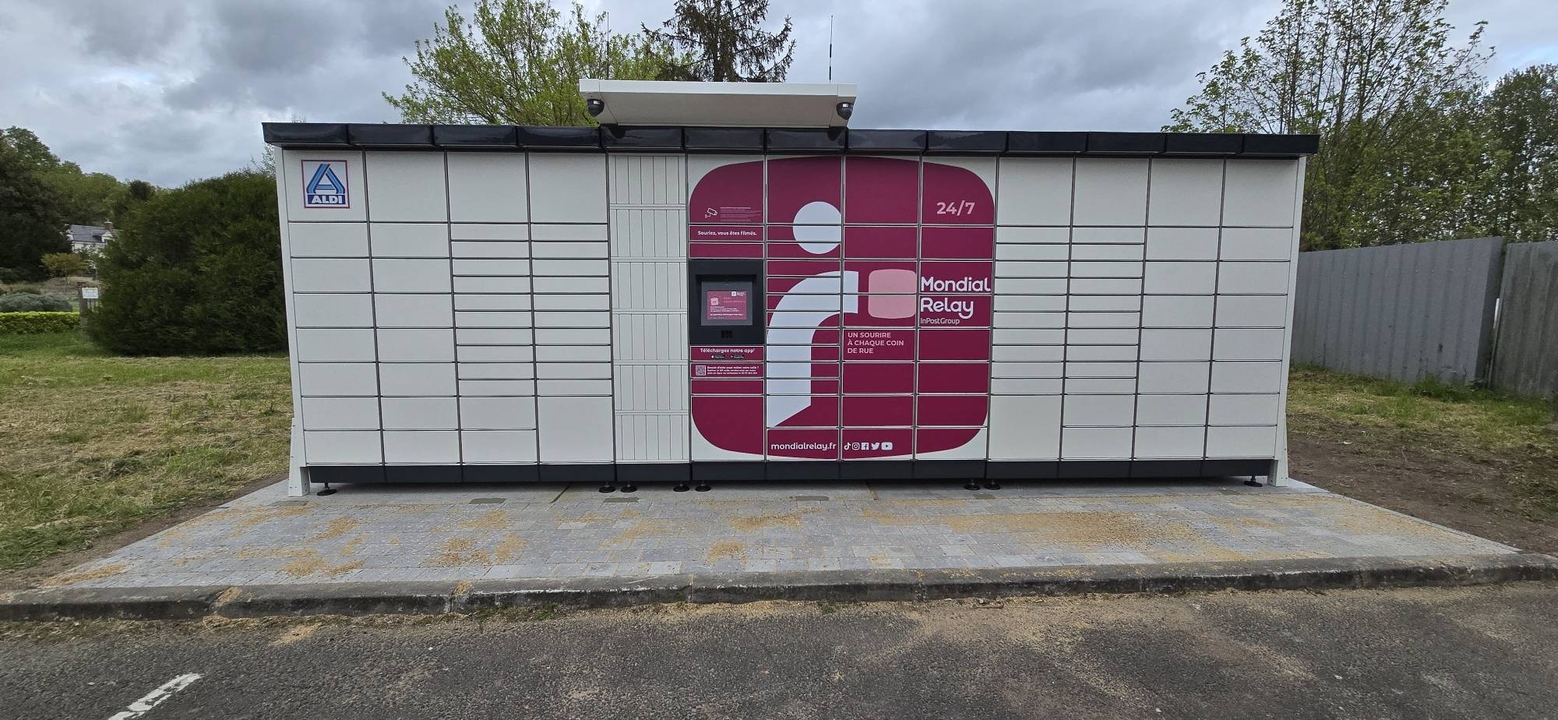 Locker 24/7 Aldi Cinq-Mars-La-Pile, 152 7 Route de Langeais, 37130 Cinq-Mars-la-Pile