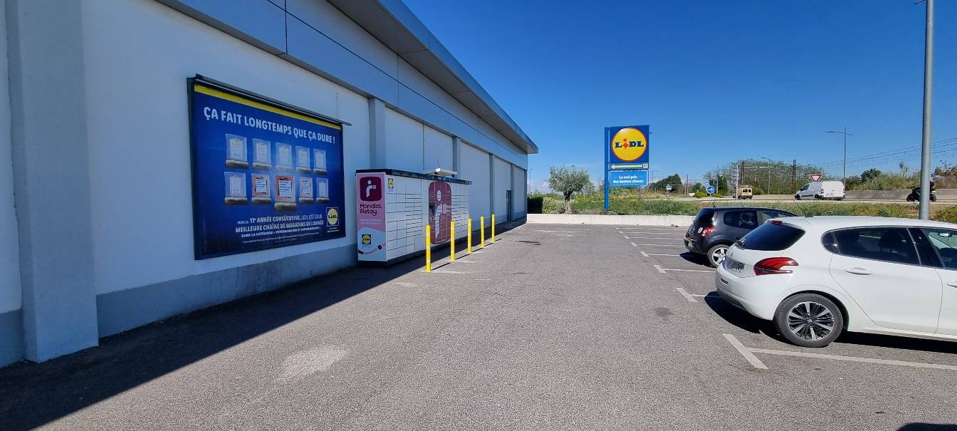 Locker 24/7 Lidl St Bres, 486 486 Avenue de Nîmes, 34670 Saint-Brès