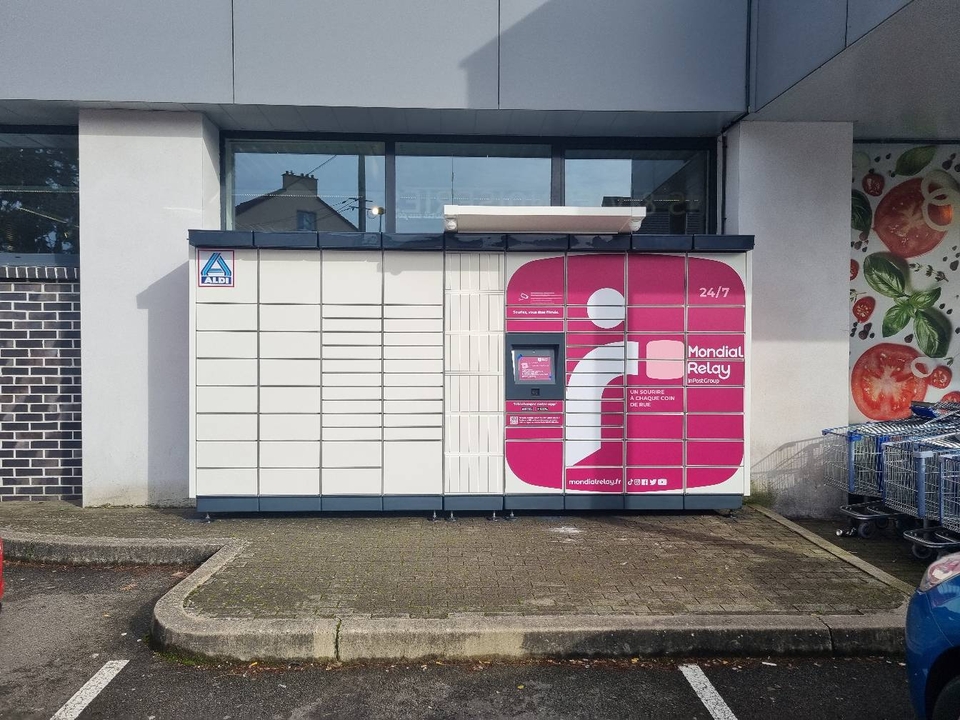 Locker 24/7 Aldi 71200 Le Creusot, 21 21 Rue d'Arcole, 71200 Le Creusot