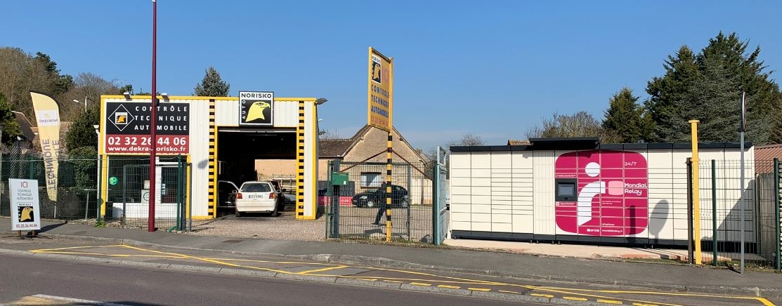 Locker 24/7 Norisko Contr le T, 38 38 Rue Charles Ledoux, 27120 Pacy-sur-Eure
