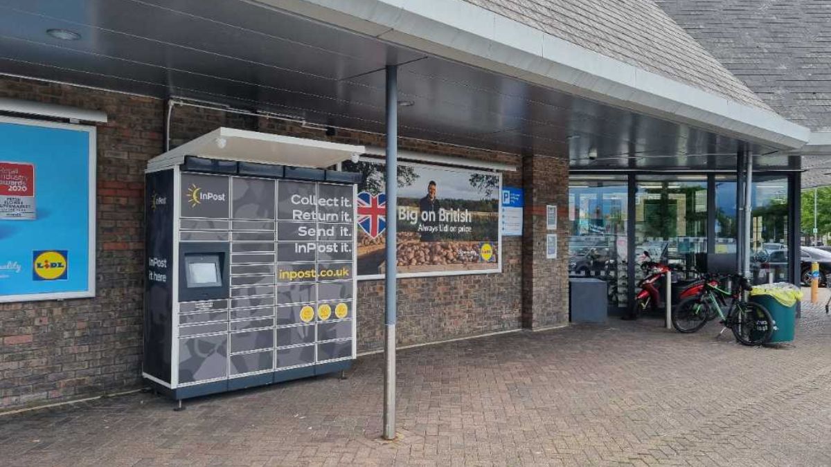 Zdjęcie paczkomatu od InPost: InPost UKCRO41089