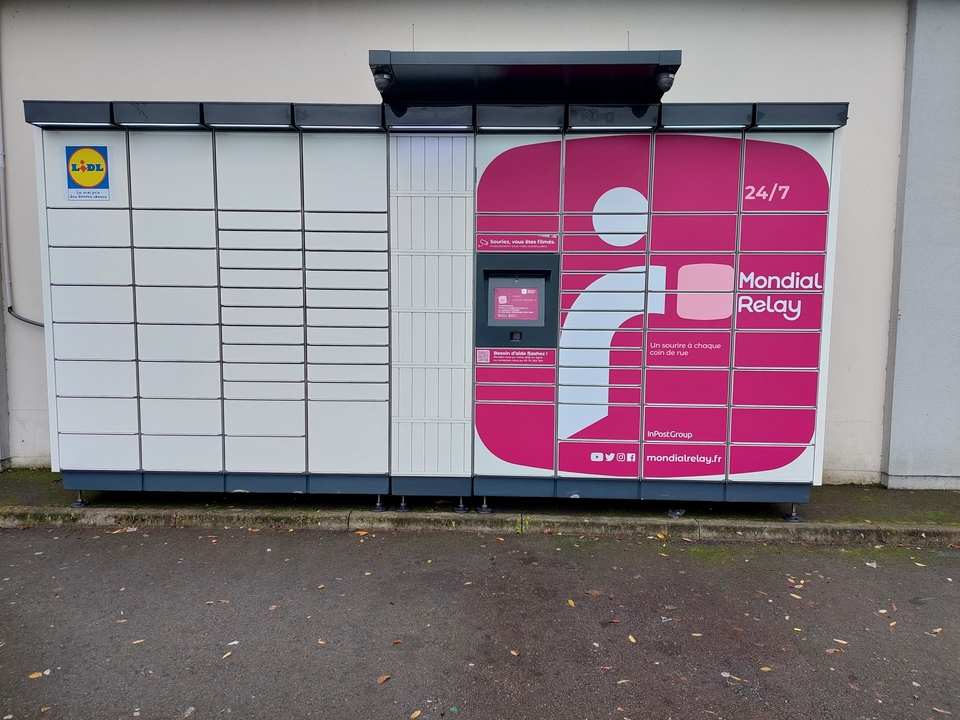 Locker 24/7 Lidl Longwy, 39 39 Avenue de Saintignon, 54400 Longwy