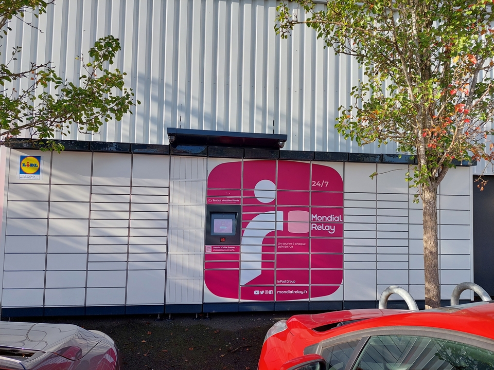 Locker 24/7 Lidl Cholet, 4 4 Rue d'Austerlitz, 49300 Cholet