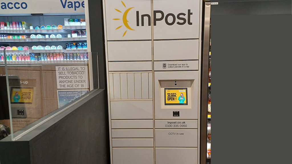 Zdjęcie paczkomatu od InPost: InPost UK00253234