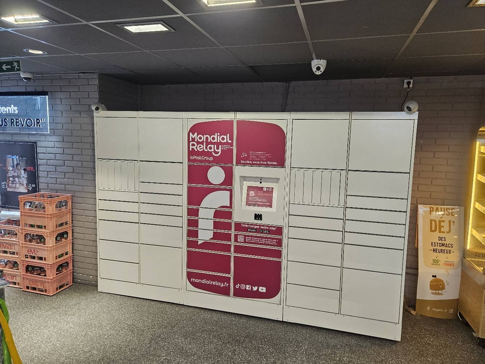 Locker Carrefour City Entrepreneur 75015 Paris, 54 52 Rue des Entrepreneurs, 75015 Paris