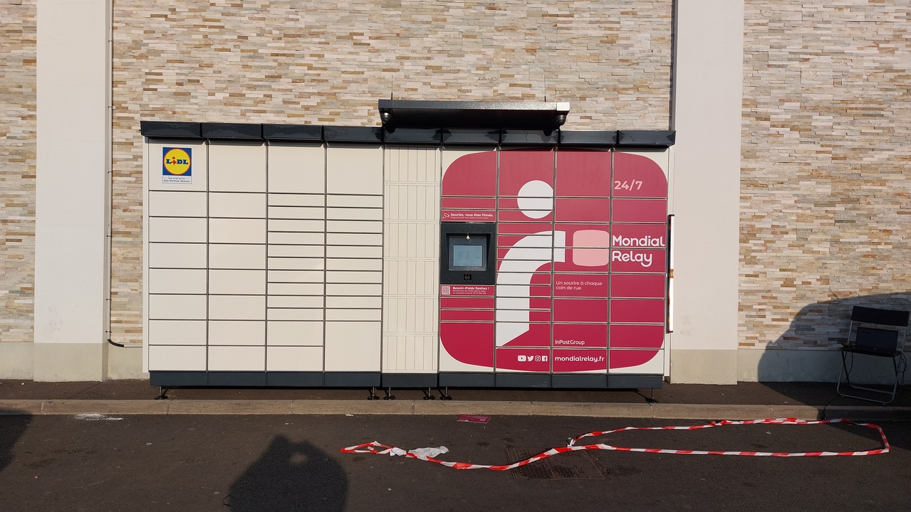 Locker 24/7 Lidl Verdun 94290, 15 Rue Georges Hervier, 94290 Villeneuve-le-Roi