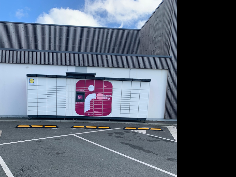Locker 24/7 Lidl les Sables, 41 41 Rue des Ajoncs, 85340 Les Sables-d'Olonne