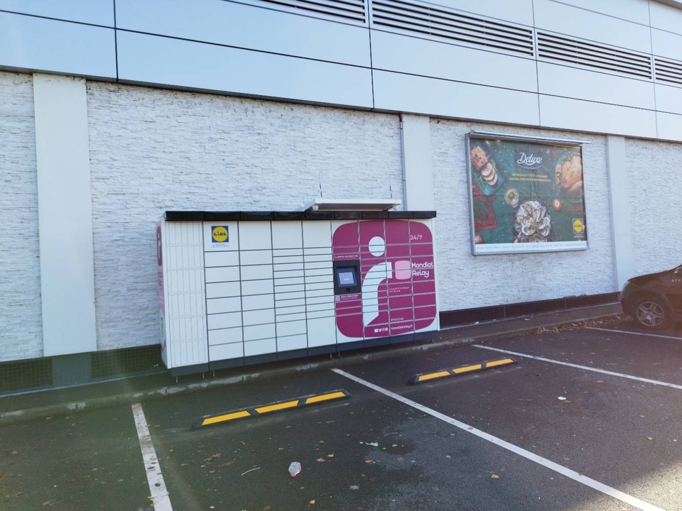 Locker 24/7 Lidl Chasse/rhone, 90 90 Chemin des Roues, 38670 Chasse-sur-Rhône