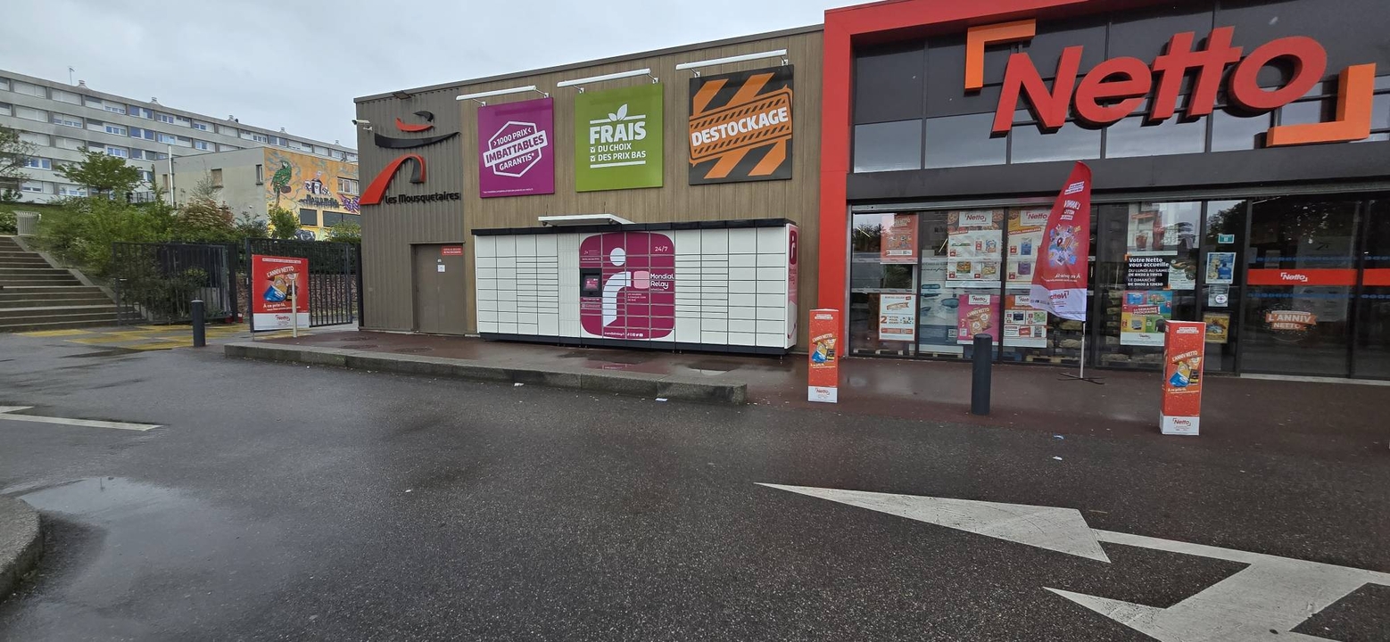 Locker 24/7 Netto 42800 Rive de Gier, 3 7 C Boulevard des Provinces, 42800 Rive-de-Gier