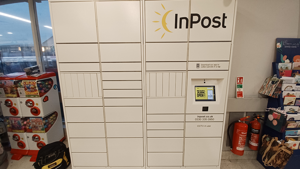 Zdjęcie paczkomatu od InPost: InPost UK00114695