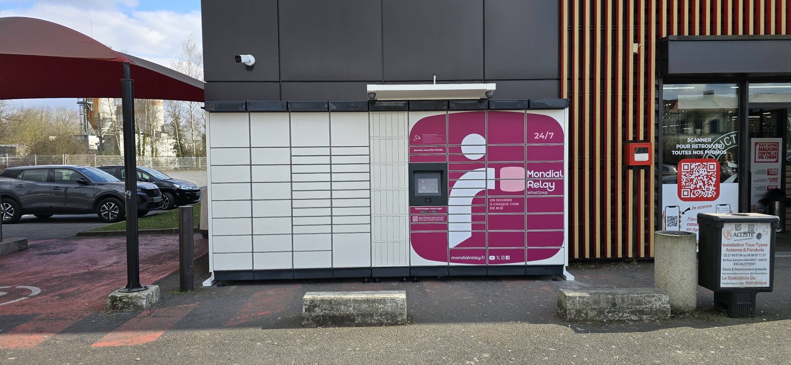 Locker 24/7 Intermarché 59278 Escautpont, 10 10 Rue Jean Jaurès, 59278 Escautpont
