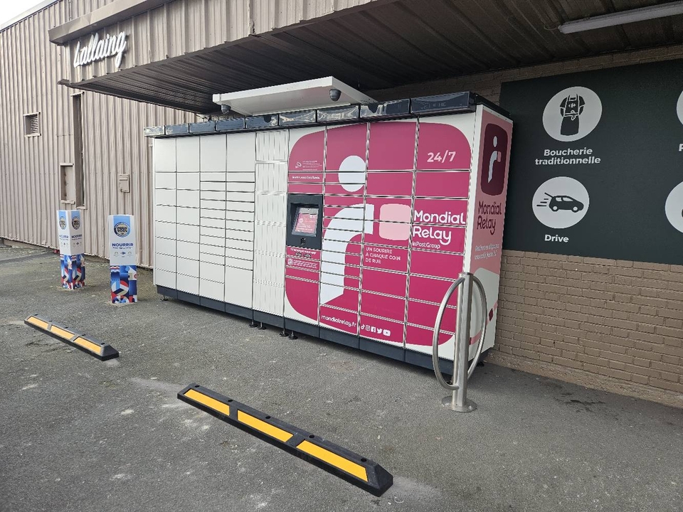 Locker 24/7 Carrefour Contact 59167 Lallaing, 262 Rue de Pecquencourt, 59167 Lallaing