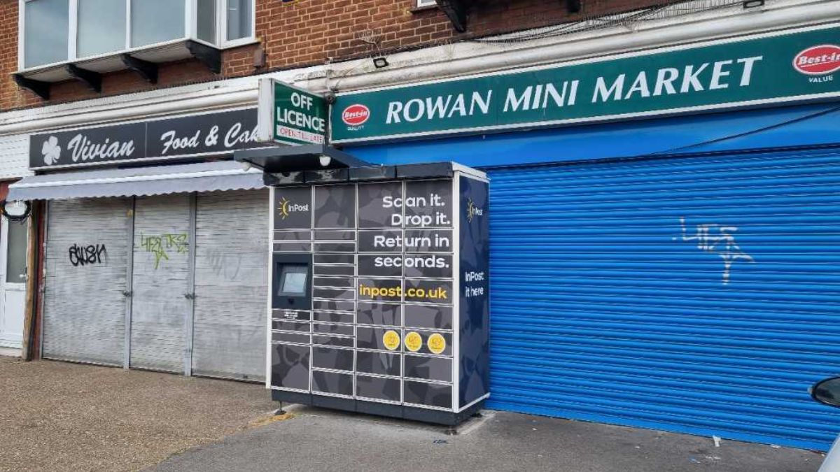 Foto del casillero de InPost: InPost UK00058808