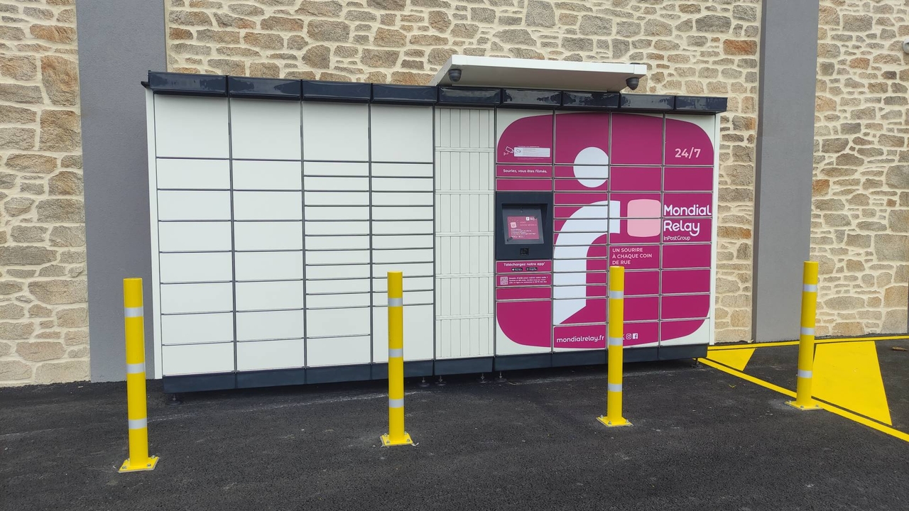 Locker 24/7 Lidl 29290 St Renan, Rue du pont de Bois, 29290 Saint-Renan