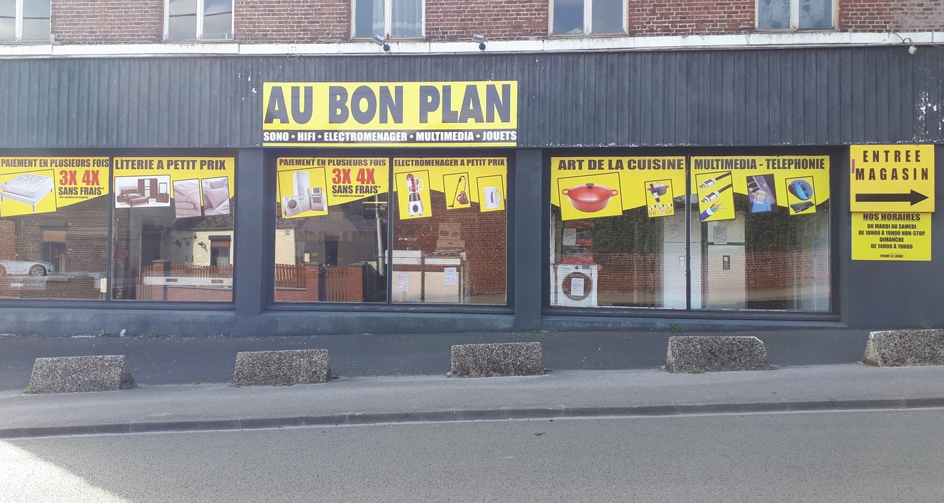 Au Bon Plan, 40 Rue Victor Hugo, 59600 Maubeuge