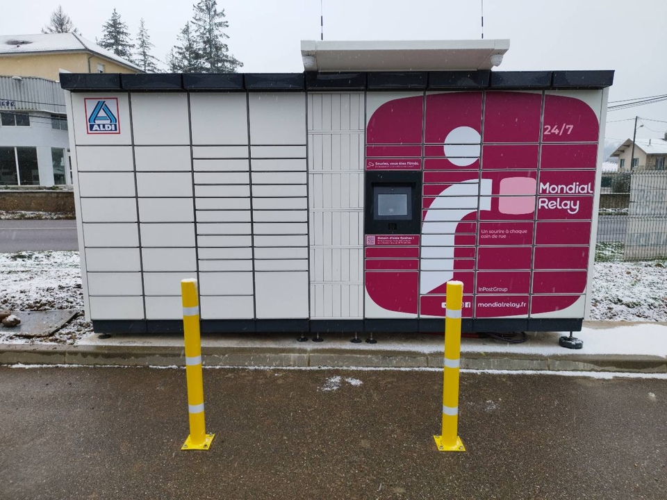 Locker 24/7 Aldi St Jean de Bo, 59 59 Chemin des Sablières, 38440 Saint-Jean-de-Bournay