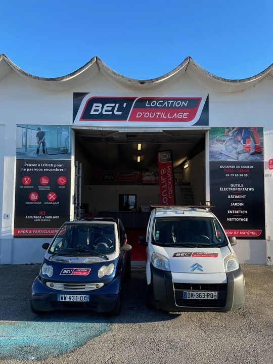Bel'Location d'Outillage Chambery, 42 rue Alexander Fleming, ZI des Landiers, 73000 Chambéry