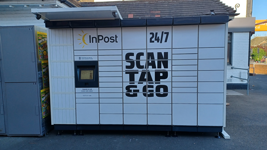 Foto del casillero de InPost: InPost UK00094520