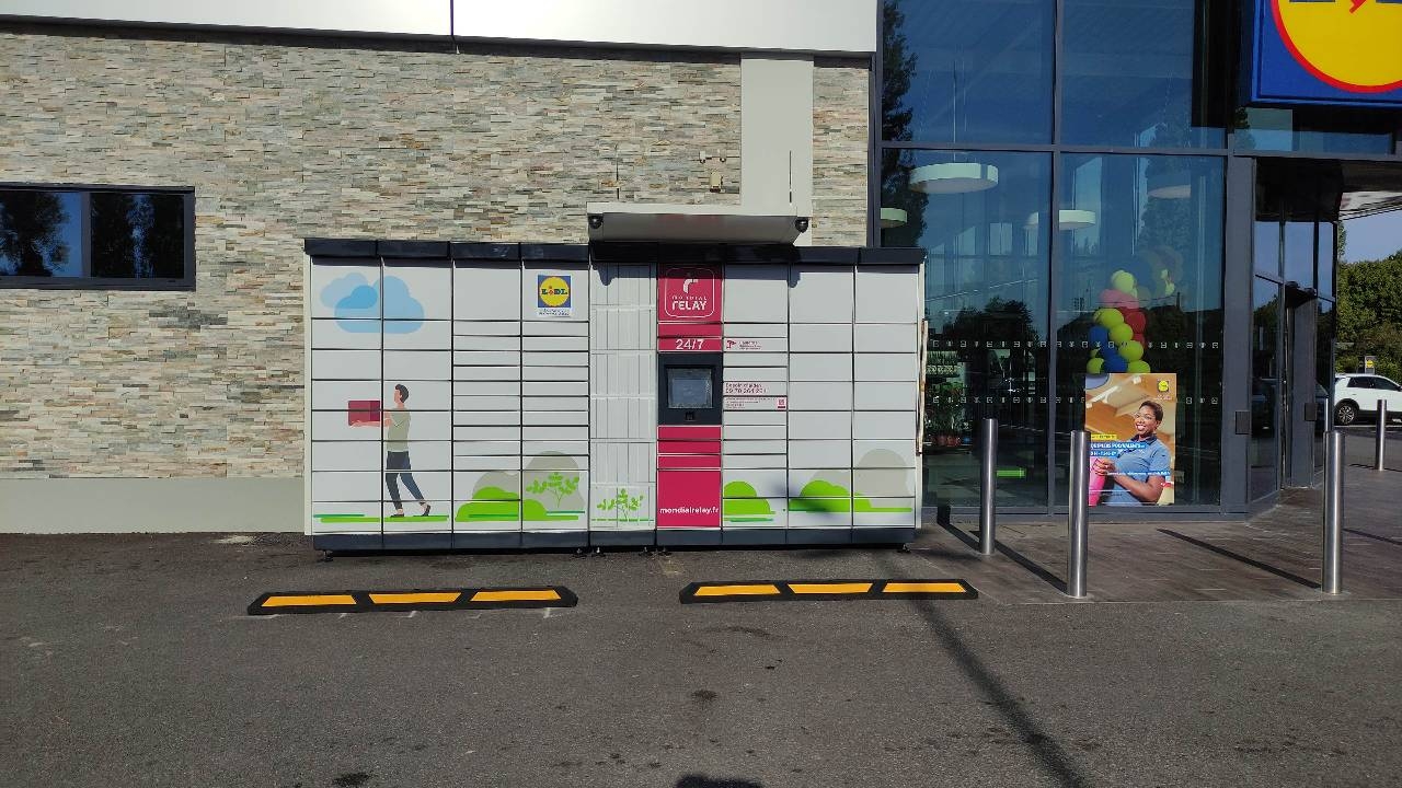 Locker Lidl Santeny, Avenue de la Butte Gayen, 94440 Santeny
