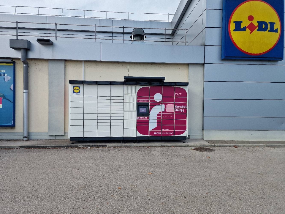 Locker 24/7 Lidl Dole, Rue Costes et Bellonte, 39100 Dole