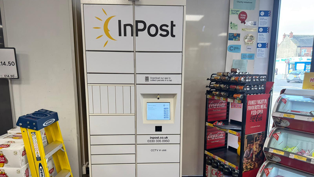 InPost's photo of the locker: InPost UK00192381