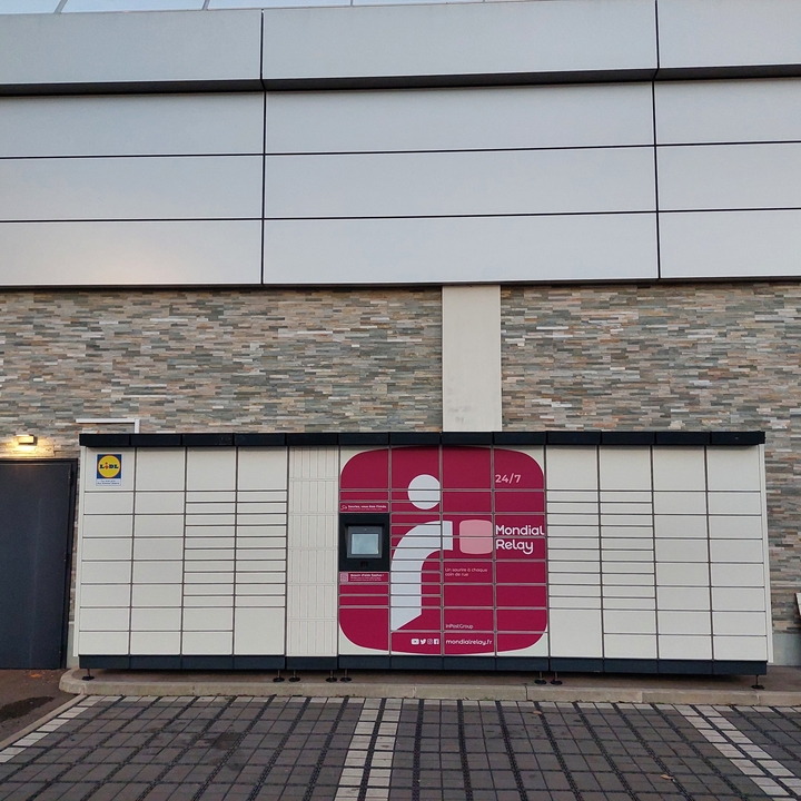 Locker 24/7 Lidl Saint Vit, Rue des Champs de Tenne, 25410 Saint-Vit