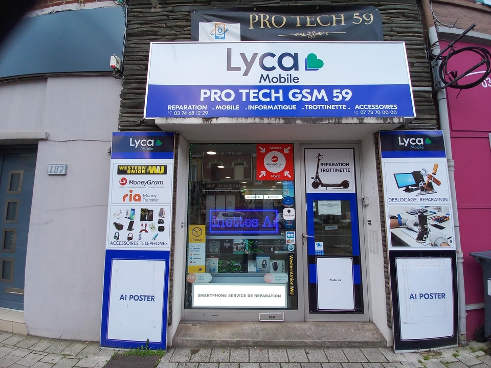 Pro Tech 59, 189 Avenue de Dunkerque, 59000 Lille