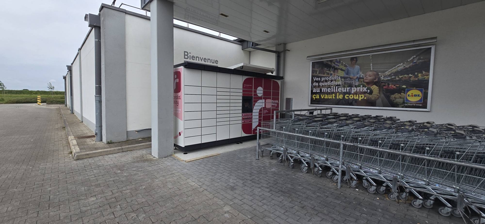 Locker 24/7 Lidl, 3 3 Rue du Pourquoi Pas, 68600 Volgelsheim