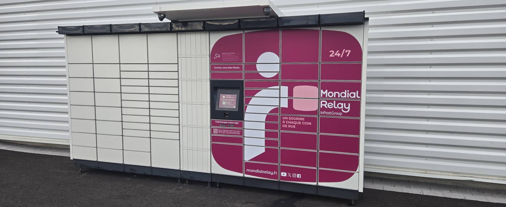 Locker 24/7 Lidl 25340 Andelnans, 15A 15A Route de Montbéliard, 90400 Andelnans