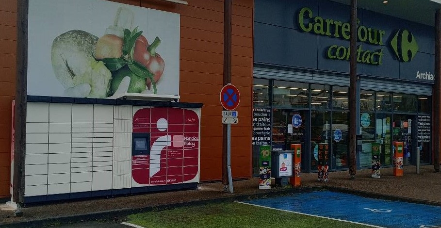Locker 24/7 Carrefour Archiac, 1 1 Rue de la Bonne Chauffe, 17520 Archiac