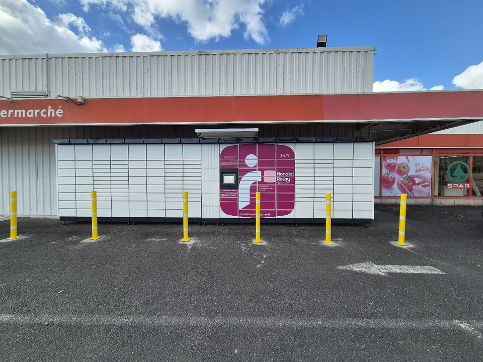 Locker 24/7 Spar Tartu 29200 Brest, 21 21 Rue Jean François Tartu, 29200 Brest