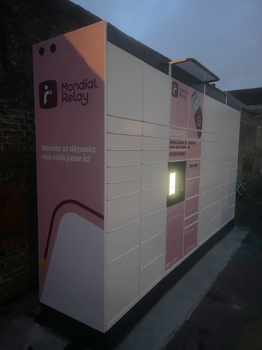 Locker 24/7 Mairie, 19 38 Rue Faidherbe, 59185 Provin