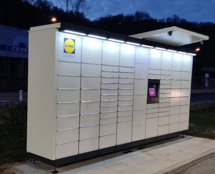 Locker 24/7 Lidl Figeac, 23 23 Avenue Ratier, 46100 Figeac