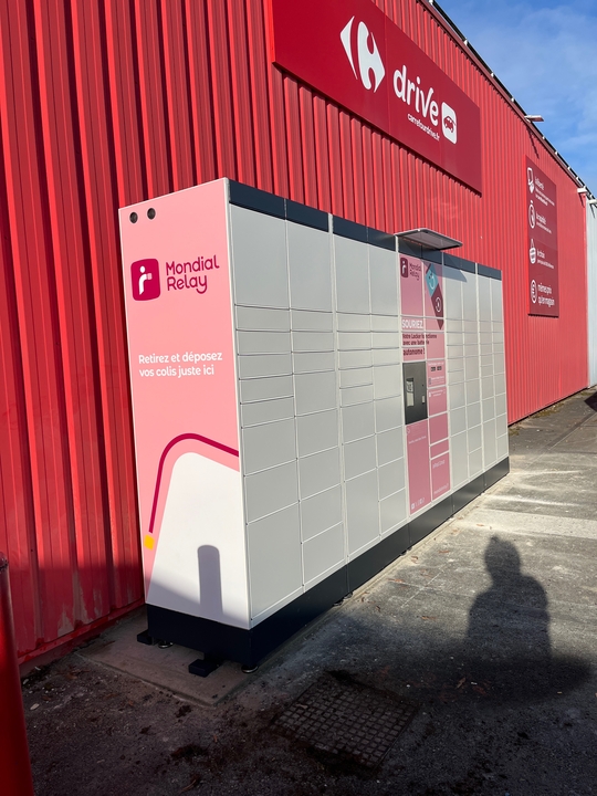 Locker 24/7 Carrefour Market, 277 277 Avenue de la Libération, 60150 Longueil-Annel